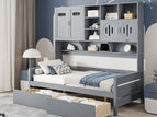 Dark Gray / Twin / 2 Drawers