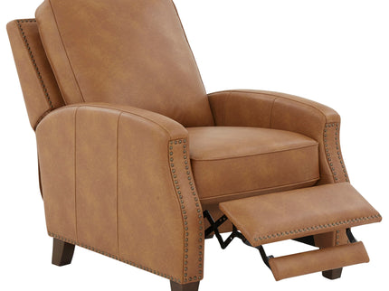 Jack - Push Back Recliner With Track Arms And Nailhead Accents