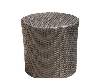 Keaton - Barrel Side Table - Gray