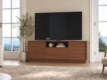 TV Stand For TVs Up To 65" With 2 Doors, 1 Drawer And 1 Open Shelf