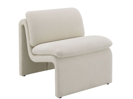 Jaeda - Innovative Elegance Accent Chair In Curved Shape