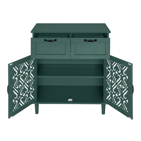2 Door 2 Drawer Elegant Cabinet