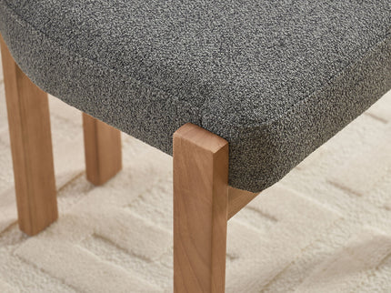Dining Chairs With Ergonomic Backrest And Adjustable Feet (Set of 2)