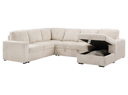 Thurston - Storage Sectional Sofa With Pop Up Bed