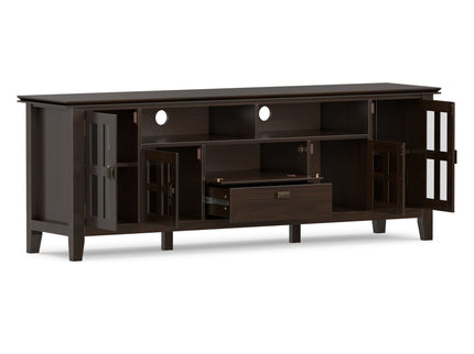 Artisan - TV Media Stand - Tobacco Brown