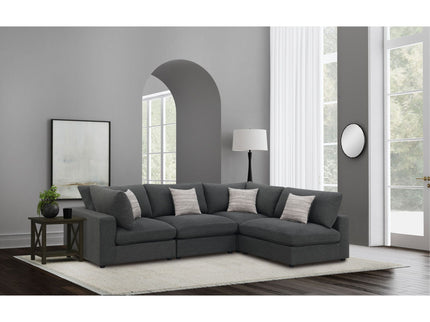 Rhette - Upholstered Sectional With Reversible Cushions