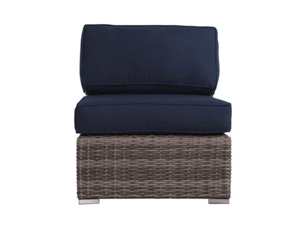 Stylish Rattan Wicker Person Seating Group With Premium Sunbrella Cushions Perfect For Outdoor Entertaining