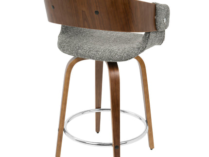 Elisa - Mid Century Modern Counter Stool (Set of 2)
