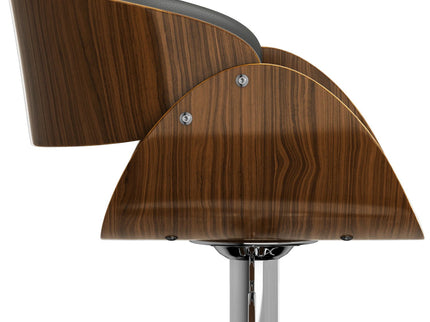 Amery - Mid Century Modern Adjustable Swivel Bar Stool