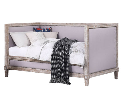 Charlton - Twin Daybed - Beige / Weathered Oak