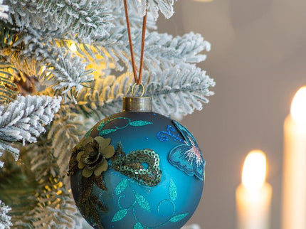 Christmas Ball Ornaments Glass Decorative Hanging Ball Christmas Tree