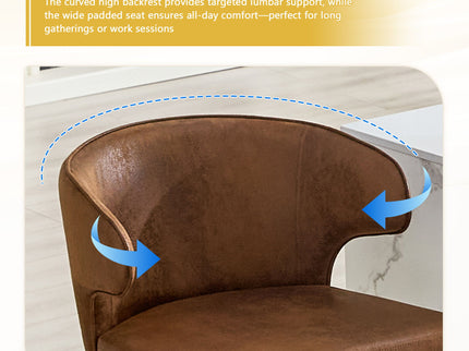 Adjustable Swivel Bar Chair