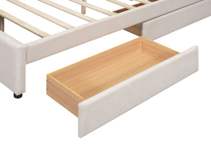 Platform Bed With USB Ports