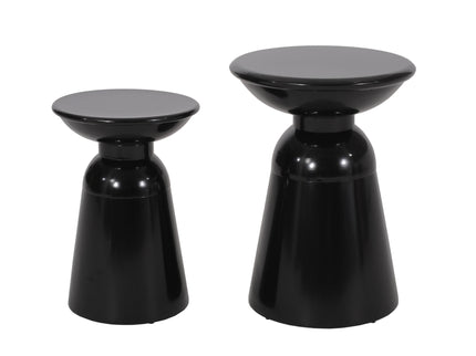Serenita - Outdoor Side Tables With Flared Design (Set of 2)