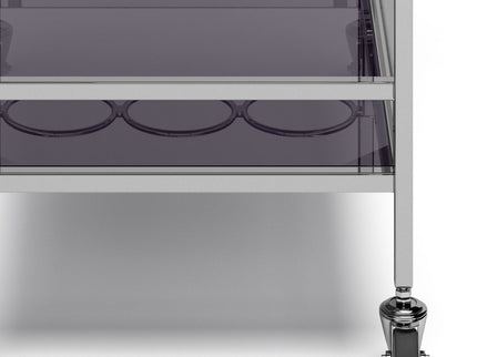 Watts - Bar Cart - Chrome