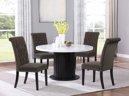 Sherry - 5 Piece Round Dining Table Set