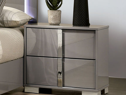 Nightstand With Vertical Handles