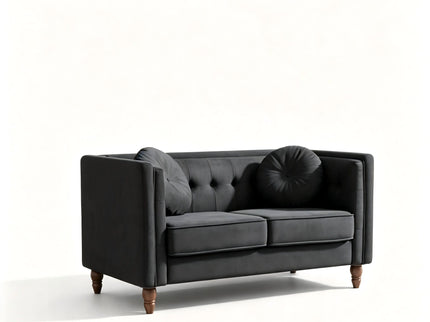 Chesterfield Loveseat 2 Seater Couch For Living Room