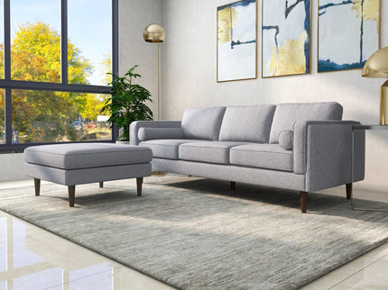 Amber - Square Upholstered Ottoman