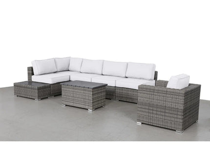 Stylish Entertainment Sectional Set, Outdoor Living
