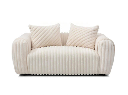Cancun - Loveseat - White