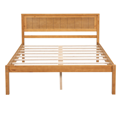 Platform Bed Frame With Headboard