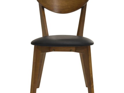 Linnea - 5 Piece Dining Set With Chairs - Dark Walnut