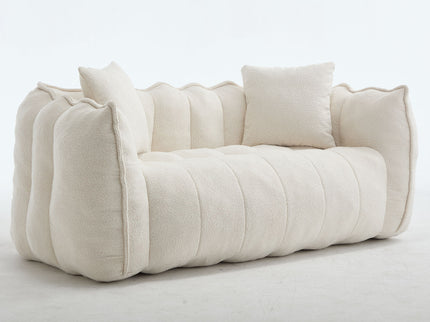 Cozy Beanbag Chair With High Resilience Foam Core For 2