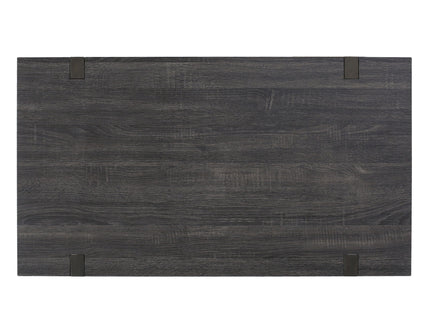 Abitha - Coffee Table With Industrial Powder Coated Metal Legs