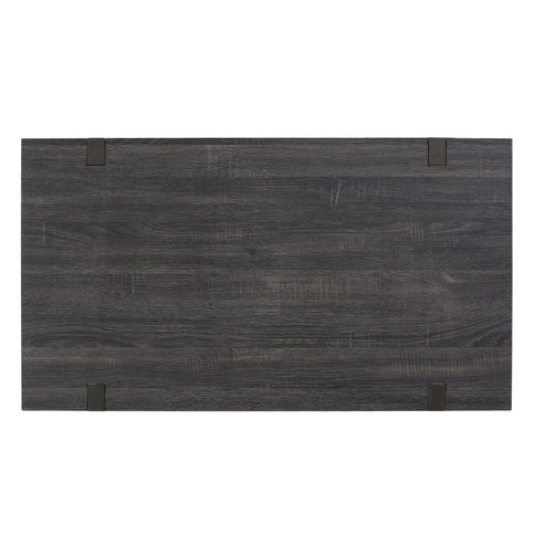 Abitha - Coffee Table With Industrial Powder Coated Metal Legs