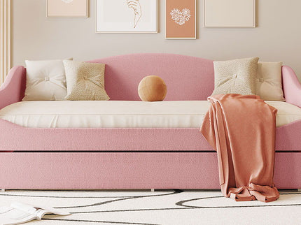 Design Upholstered Daybed With Light And Trundle