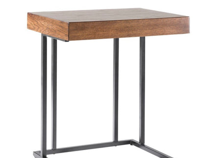 Wynn - Pull Up Table With Storage Compartment - Pecan