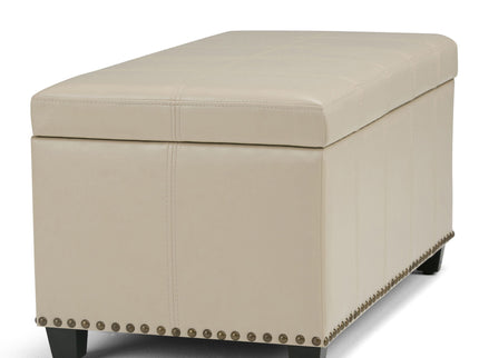 Amelia - Transitional Storage Ottoman Bench