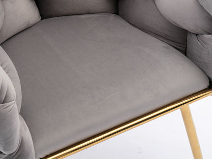 Luxury Modern Simple Leisure Single Sofa Chair Bedroom Lazy Person Household Dresser Stool Manicure Table Back Chair