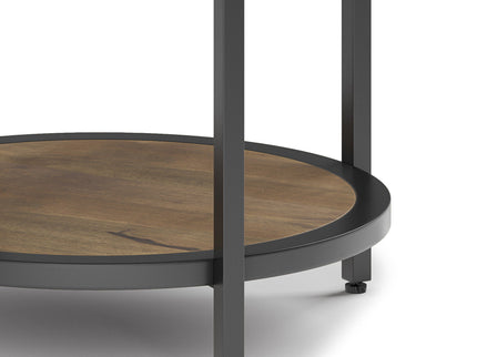 Jenna - Handcrafted Round Side Table