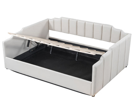 Modern Upholstered Daybed With Underneath Storage