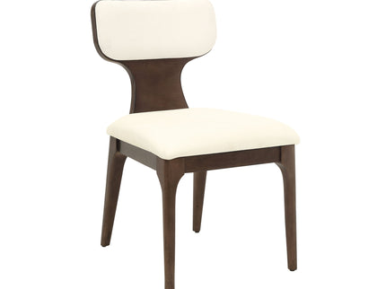 Koen - Side Chair (Set of 2) - Beige / Brown Oak