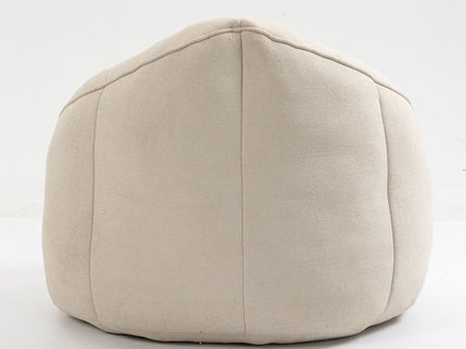 Bedding Bean Bag Sofa Chair High Pressure Foam With Footrest