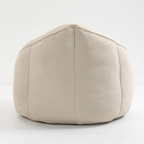 Bedding Bean Bag Sofa Chair High Pressure Foam With Footrest