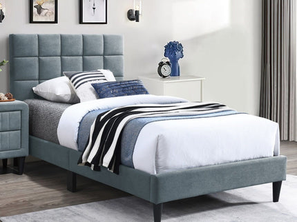 Modern Bed With Adjustable Headboard