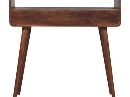 Solid Wood Curved Console Table