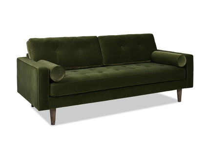 Nicholas - Mid-Century Modern Sofa - Olive Green