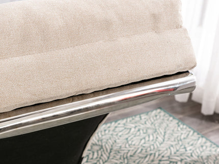 Massage Chaise Lounge Indoor With Remote Control, Ergonomic Electric Massage Lounger