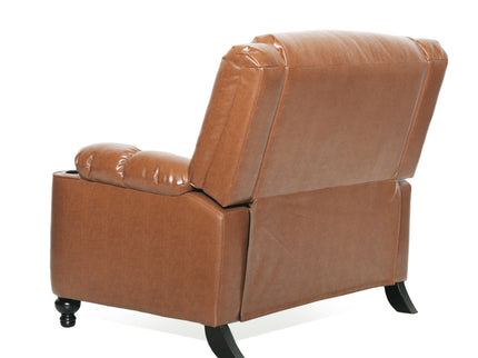 Tufted Design Wide Manual Recliner Chair