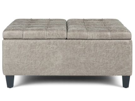 Harrison - Upholstered Coffee Table Storage Ottoman
