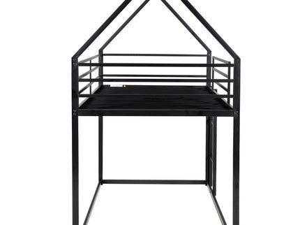 House Bunk Bed With Built In Ladder