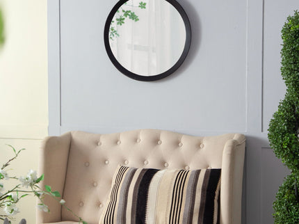 Transitional Decor Style Wall Mirror Decor With Frame For Bathroom