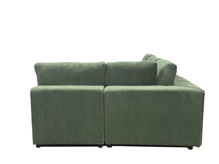 Reversible Modular Sectional Sofa With Custom Configuration