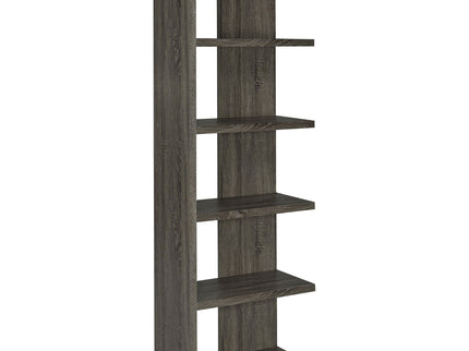5 Shelf Bookcase - Gray