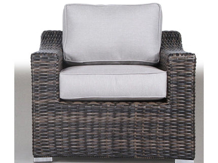 Stylish Sofa Seating Group With Cushions Perfect For Outdoor Gatherings